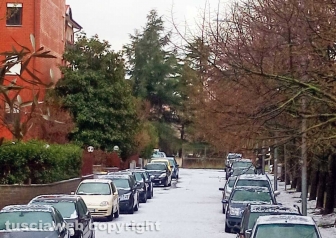 Tempesta di ghiaccio su Viterbo