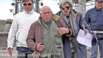 Tensione tra Antonio Pira e la polizia