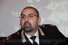 Il capitano dei carabinieri di Viterbo Raffaele Gesmundo