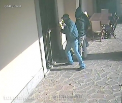 Tentato furto in villa - Le immagini degli scassinatori in azione