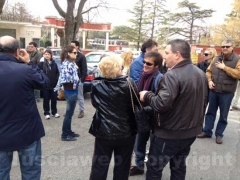 Terme, torna la protesta sorridente