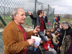 Terme, torna la protesta sorridente