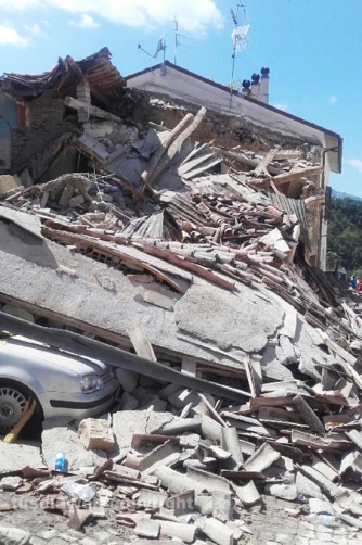 Amatrice distrutta