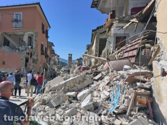Terremoto - Amatrice distrutta