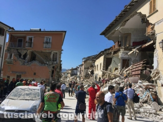 Terremoto - Amatrice distrutta