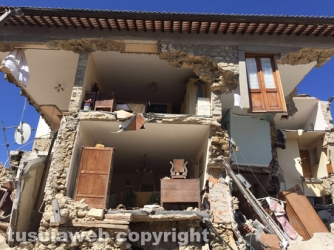 Terremoto - Amatrice distrutta