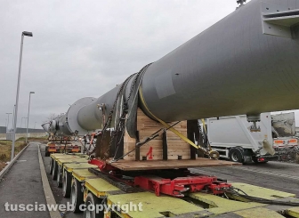 Tir con trasporto speciale bloccato