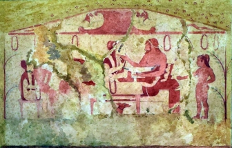 Tarquinia - La Tomba dei vasi dipinti