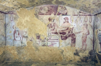 Tarquinia - La Tomba dei vasi dipinti