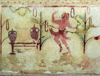 Tarquinia - La Tomba dei vasi dipinti