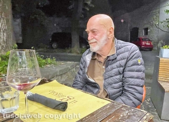 Toni Capuozzo al ristorante il Gargolo