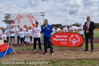 Viterbo - “Torch Run 2022”, cerimonia di accensione del braciere olimpico