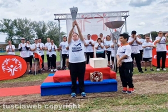 Viterbo - “Torch Run 2022”, cerimonia di accensione del braciere olimpico
