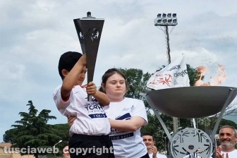 Viterbo - “Torch Run 2022”, cerimonia di accensione del braciere olimpico