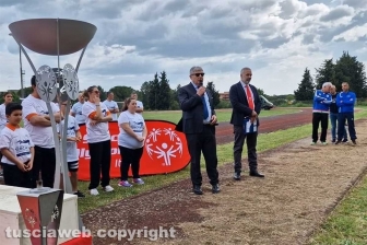 Viterbo - “Torch Run 2022”, cerimonia di accensione del braciere olimpico