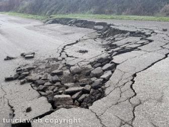 Maltempo - Strada Magugnano