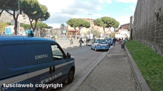 Traffico bloccato a piazzale Gramsci