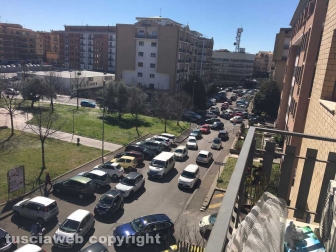 Traffico bloccato per la Tirreno-Adriatico