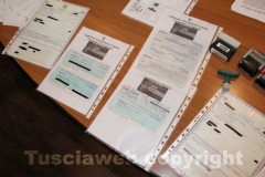 La conferenza stampa dei carabinieri