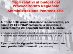 Primo rapporto congiunto Garante dei detenuti del Lazio - Cgil Funzione pubblica
