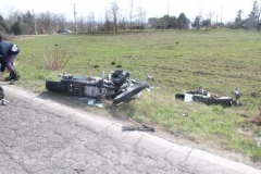 Il grave incidente alla Commenda