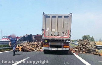 Civitavecchia - Incidente sulla A12