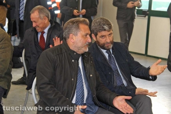 Trasversale Orte-Civitavecchia, il sopralluogo di Zingaretti e Armani
