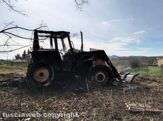Montefiascone - Trattore a fuoco
