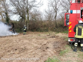 Montefiascone - Trattore a fuoco