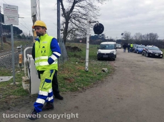 Oriolo Romano - Travolto e ucciso dal treno