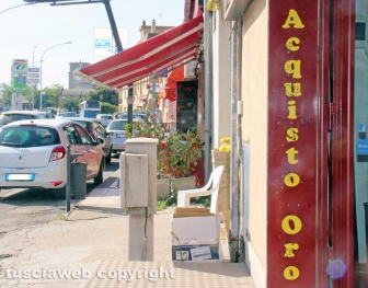 Viterbo - Colpi di pistola contro l'Oro Cash sulla Teverina