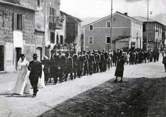 Tre Croci, il paese come era