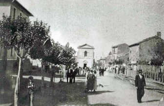 Tre Croci, il paese come era