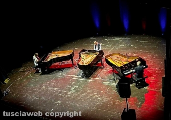 Tre pianoforti per la Sla al teatro Unione - Rita Marcotulli, Dado Moroni e Enrico Pieranunzi