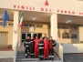 Tre pompieri in bici da Roma a San Giovanni Rotondo