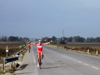 Tre pompieri in bici da Roma a San Giovanni Rotondo