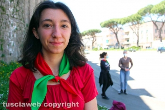 Viterbo - Bianca Piergentili della Rete degli studenti