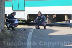 Treno contro auto