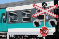 Treno contro auto