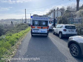Soriano nel Cimino - Scontro pullman-treno
