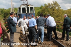 Treno deragliato