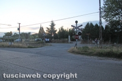 Civita Castellana -  Treno travolge auto, muore donna