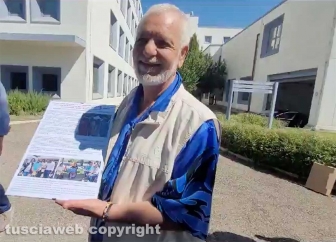 Tribunale - Luigi uno dei detenuti che ha lavorato nel giardino della Solidarietà
