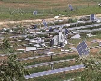 I danni del maltempo nella Tuscia