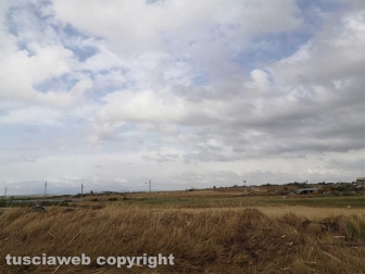 Maltempo - Tromba d'aria nella zona nord di Viterbo