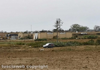 Maltempo - Tromba d'aria nella zona nord di Viterbo