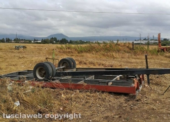 Maltempo - Tromba d'aria nella zona nord di Viterbo