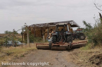 Maltempo - Tromba d'aria nella zona nord di Viterbo