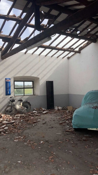 I danni del maltempo nella Tuscia