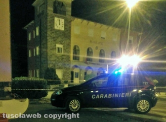 Graffignano - L'intervento di carabinieri e vigili del fuoco